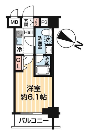 ＭＡＸＩＶ ＢＡＮＤＯＢＡＳＨＩ ＴＷＩＮ ＥＡＳＴの物件間取画像